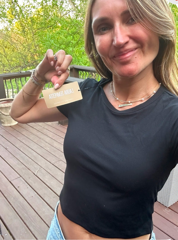 Customer wearing undun at home